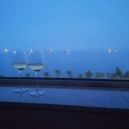 A City-center Seaview Penthouse At Oceanic Limassol